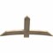Ekena Millwork Bellingham Rough Sawn Timber Gable Bracket, Douglas Fir, 60"W x 30"H x 2"D x 6"F, 12/12 Pitch GBW060X30X0206BEL00RDF - alternate 5